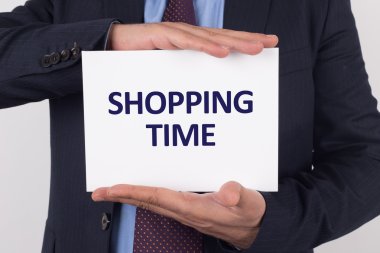 İşadamı gösteren kağıt