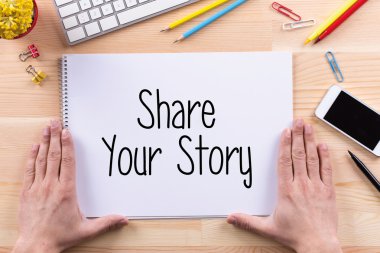 Hikaye metninizi paylaşmak