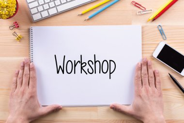 Kağıt üzerinde atölye metin