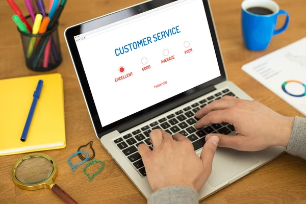 Customer service survey — Stock Photo, Image