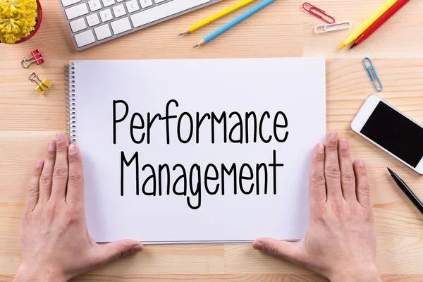 Performance Management text on paper — Stock Photo, Image