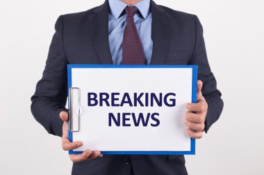 İşadamı gösteren kağıt