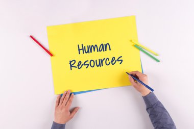 Sarı kağıda yazı el