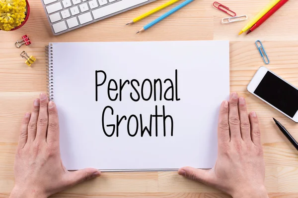Personal Growth text on paper — Stock Photo, Image