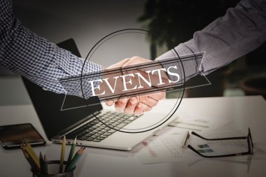 Anlaşma ortaklık iletişim iş kavramı