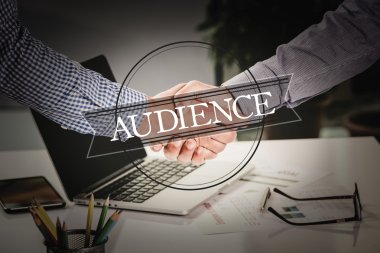 Anlaşma ortaklık iletişim iş kavramı