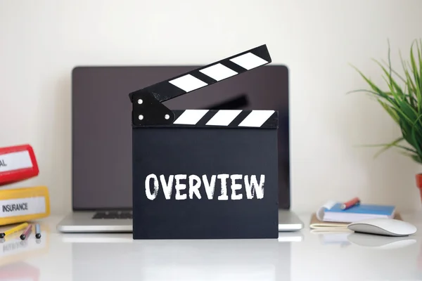 Cinema Clapper with word — Stock Photo, Image