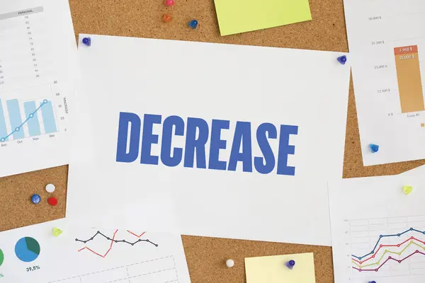 Gráficos y gráficos de trabajo — Foto de Stock