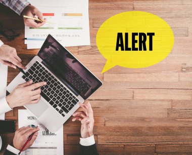 Ofiste çalışan iş ekibi.