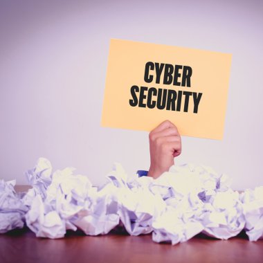 El tutma sarı kağıt