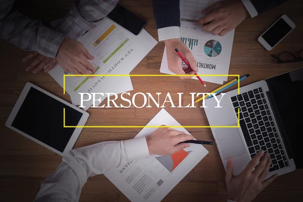 Business team working at desk — Stock Photo, Image