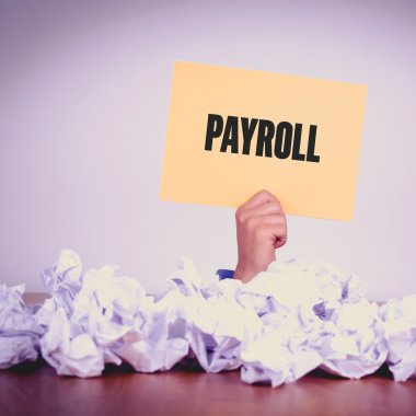 El tutma sarı kağıt