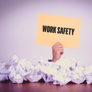 El tutma sarı kağıt