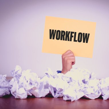 El tutma sarı kağıt