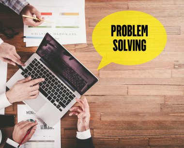 Ofiste çalışan iş ekibi. 