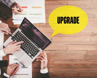 Ofiste çalışan iş ekibi. 