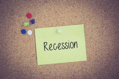 Yapışkan Not Pinboard üzerinde sabitlenmiş