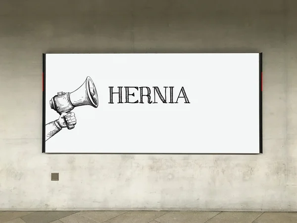 MEGAPHONE ANNOUNCEMENT ON BILLBOARD — Stock Image MEGAPHONE ANNOUNCEMENT ON BILLBOARD Stock Image