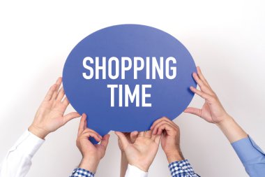 konuşma balonu tutan insanlar