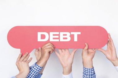 konuşma balonu tutan insanlar