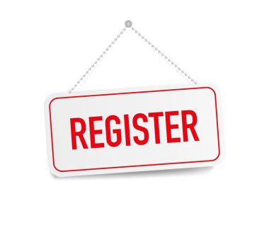 iğnesi üzerinde asılı işaret plaka