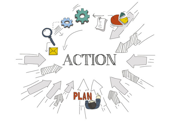 увернуться от стрелок, указывающих на центр
