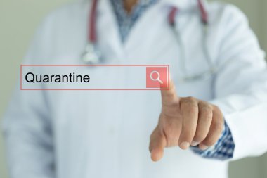 Arayüzü dokunmatik ekranda çalışan doktor