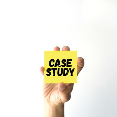 El tutma sarı yapışkan not