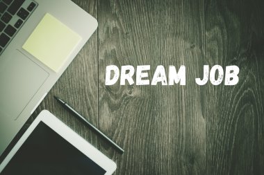  Rüya iş metin üstünde okul sırası