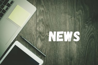  Haber metin üstünde okul sırası