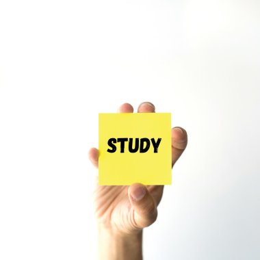 El tutma yapışkan not 