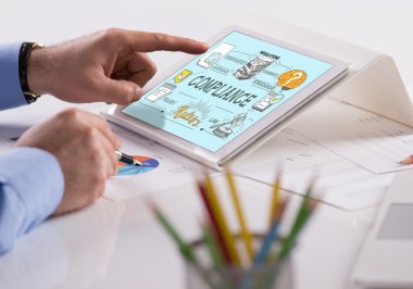 Uyum kavramı bir ekranda