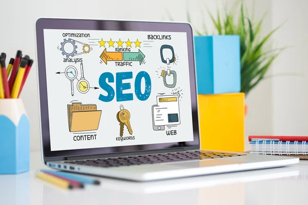 SEO metin üstünde perde 
