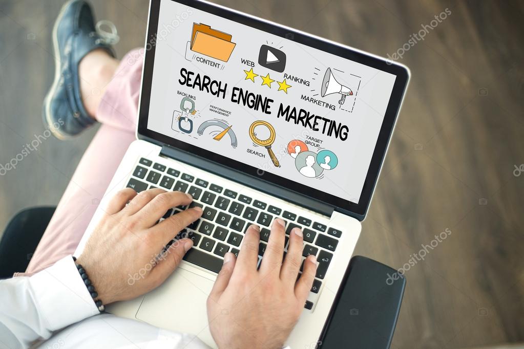 SEARCH ENGINE MARKETING text 