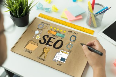 Kağıt üzerinde SEO metin