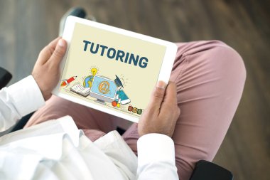 Dizüstü holding erkek eller