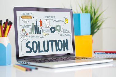 Çözüm word ekranda. 