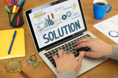 Çözüm word ekranda. 