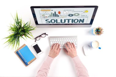 Çözüm word ekranda. 