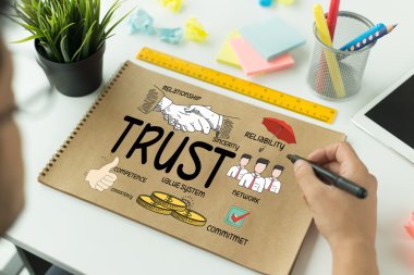 ofiste çizim işadamı