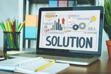 Çözüm word ekranda. 