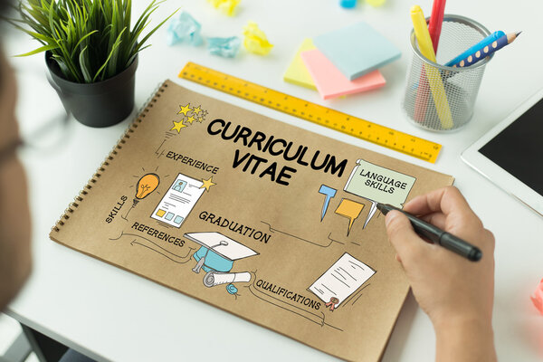CURRICULUM VITAE concept