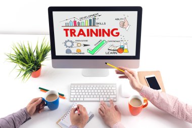 iş eğitim kavramı. 