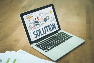 Çözüm word ekranda. 