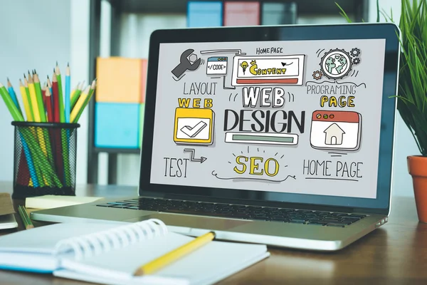 Concepto de diseño web — Foto de Stock