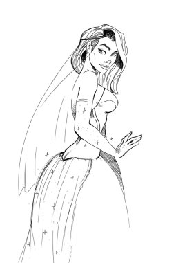 Güzel çizgi film Prenses