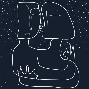 karanlık gecede öp