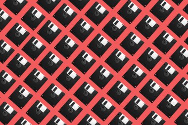 Manyetik disklerle desen