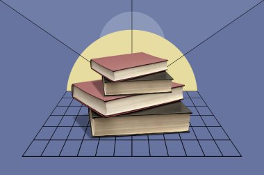 Kitaplı kolaj sanatı