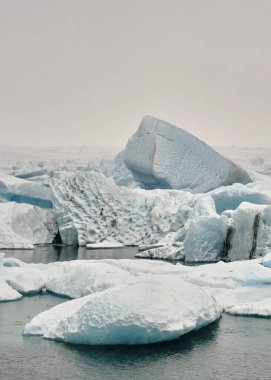 Grönland Denizi 'ndeki buzdağı